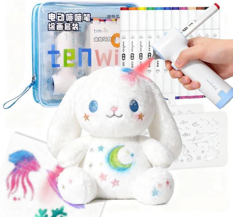 Electric Airbrush Art Set for Kids (4)