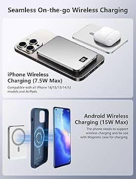  超薄磁吸無線充電流動電源 (3)