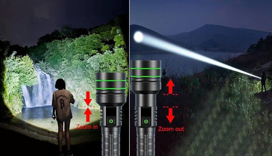 ASORT 高亮度可充電手電筒 (12)