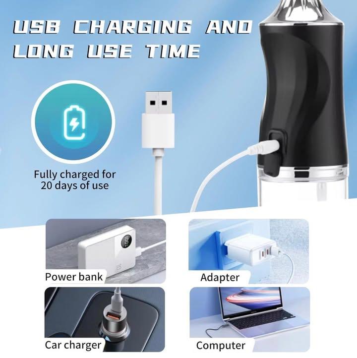 Yunlism 無線充電水牙線機 (7)