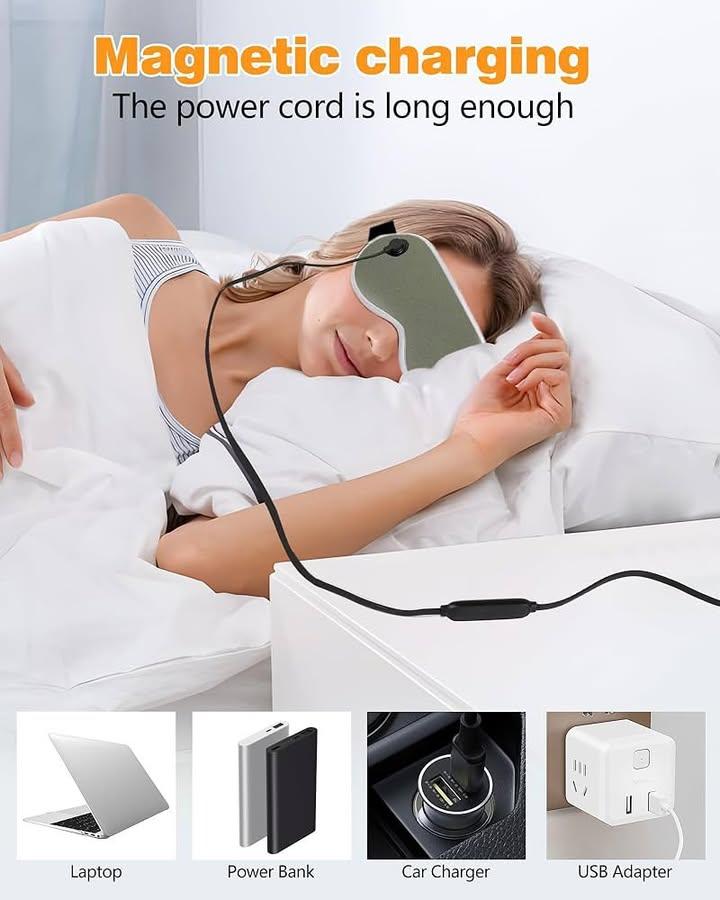 USB 插電蒸氣熱敷眼罩 (6)