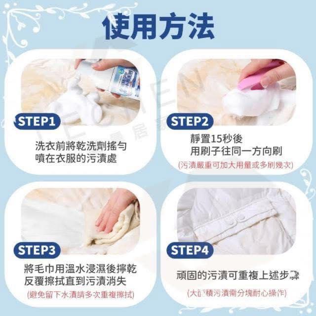 強力羽絨服乾洗劑 （下單+1=2支） (2)