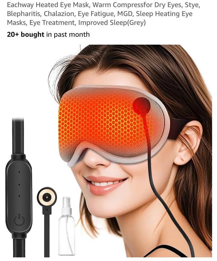 USB 插電蒸氣熱敷眼罩 (9)