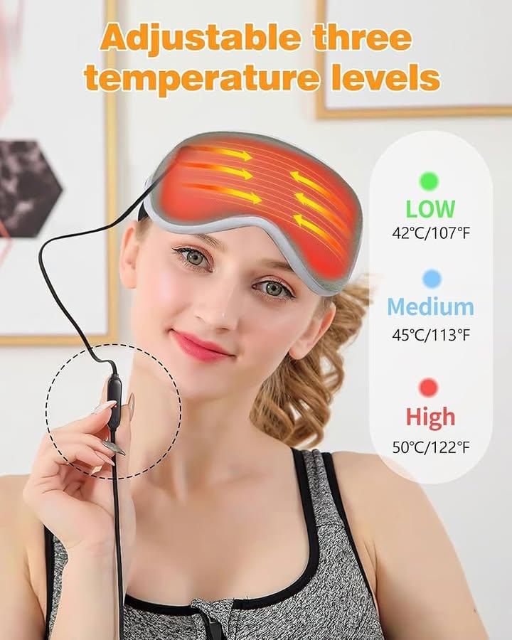 USB 插電蒸氣熱敷眼罩 (4)