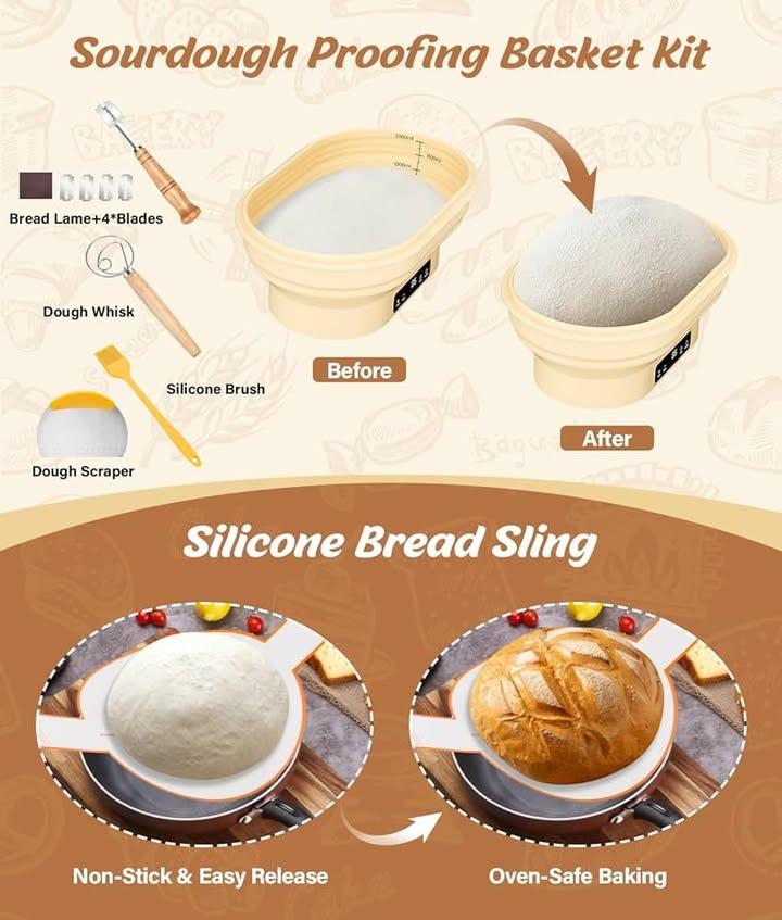 Sourdough 酸種麵包發酵神器套裝 (5)