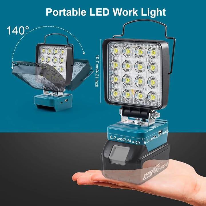 無線 18V 專業級 LED 工作燈 (5)