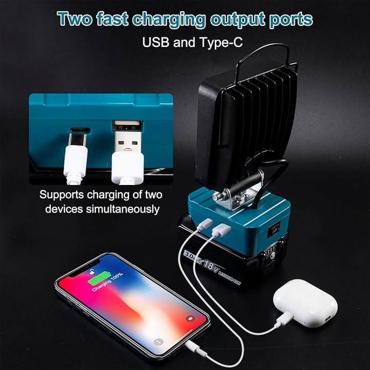 無線 18V 專業級 LED 工作燈 (6)