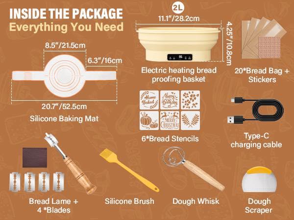 Sourdough 酸種麵包發酵神器套裝 (10)